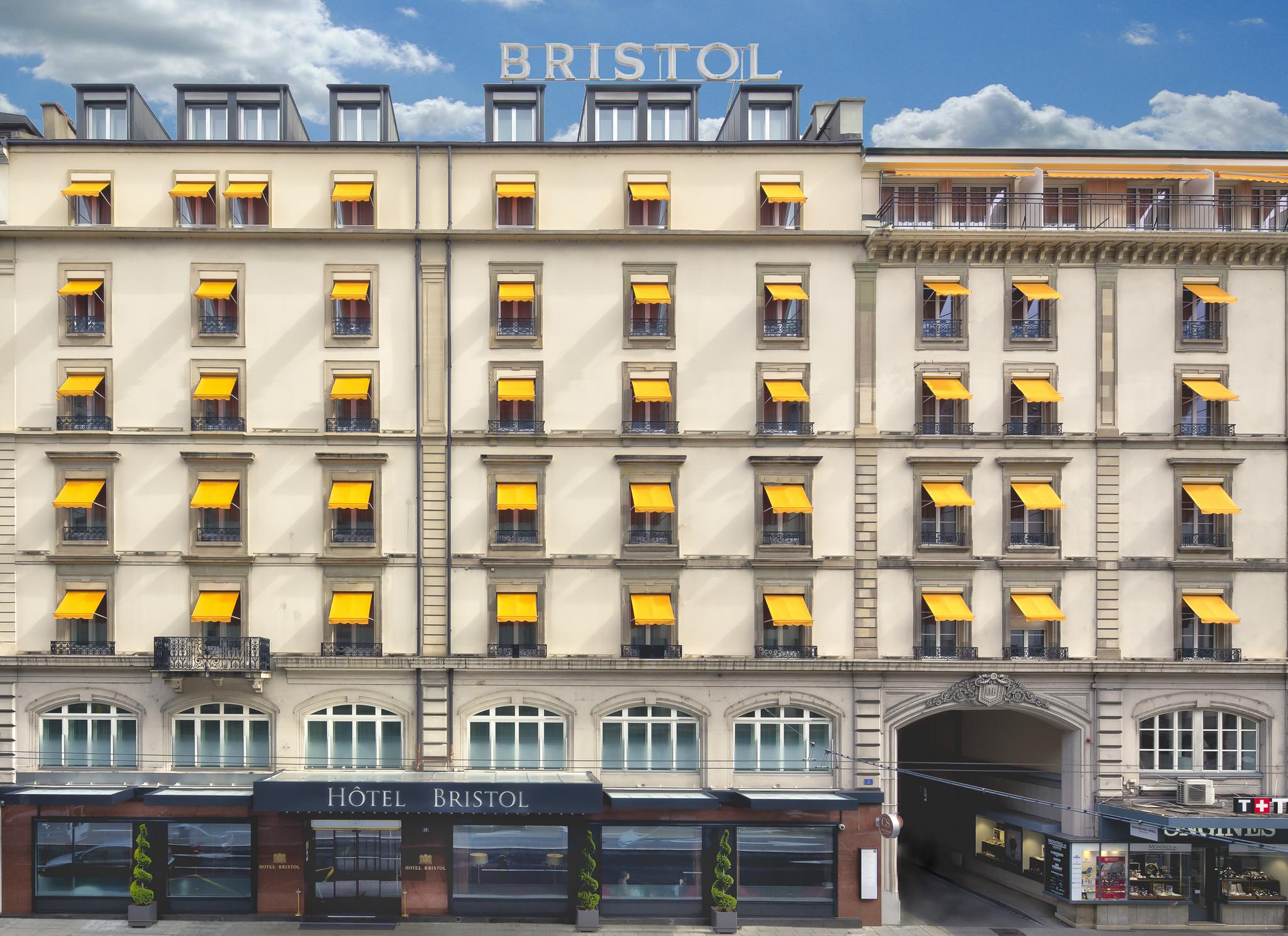 Hotel Bristol Genf Exterior foto